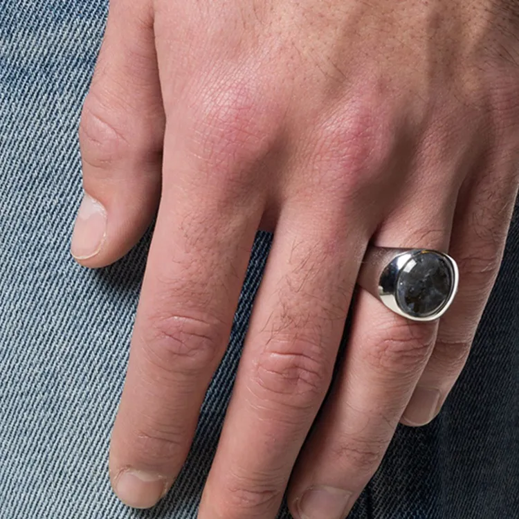 TOM WOOD Sterling Silver Rings Men's Silver-1
