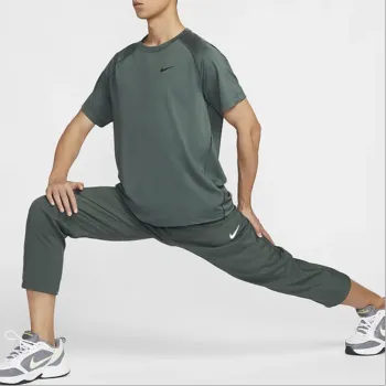 Nike Dri Fit Rise 365 T Shirt Men's Vintage Green