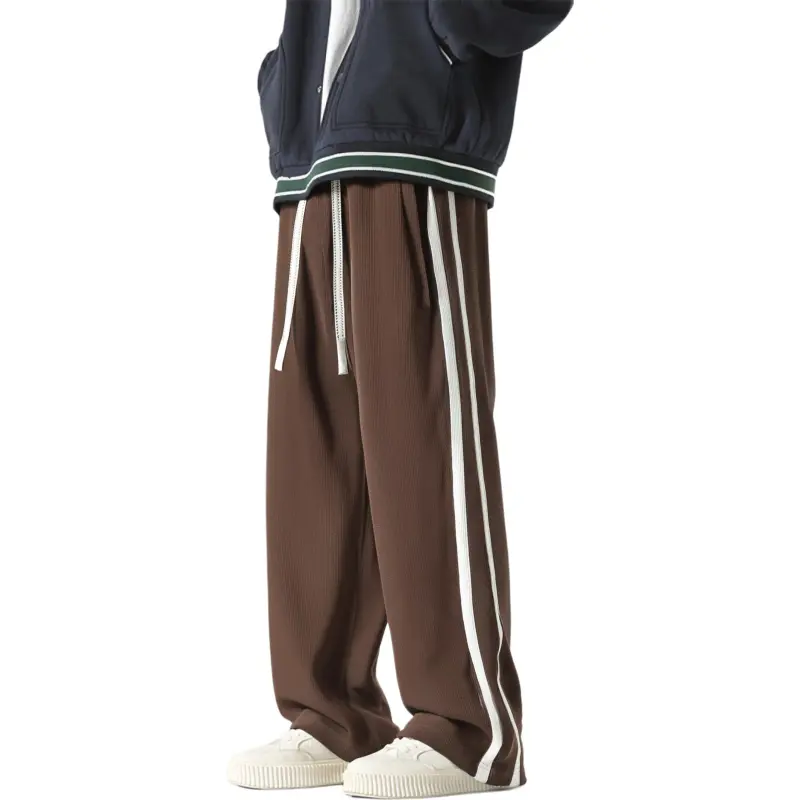 PENTAGONAL HEART Knitted Sweatpants Unisex-3