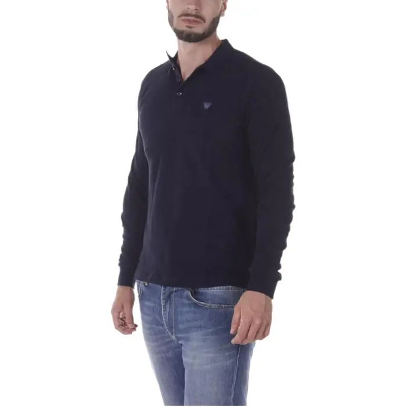 ARMANI JEANS Polo Shirt Men's Blue-3