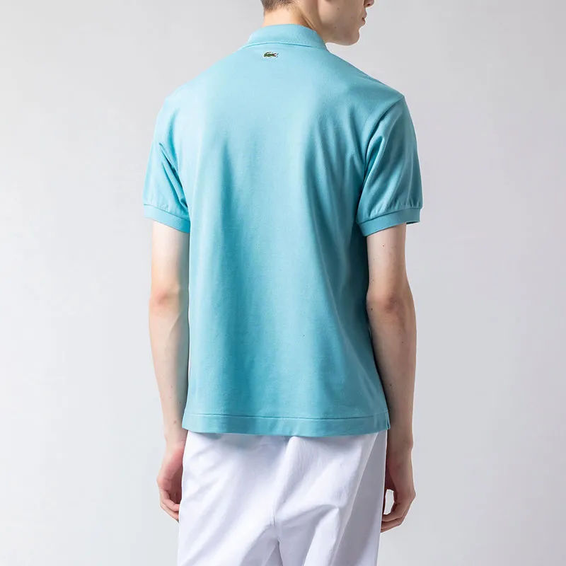 LACOSTE Polo Shirt Men's Turquoise Blue-2