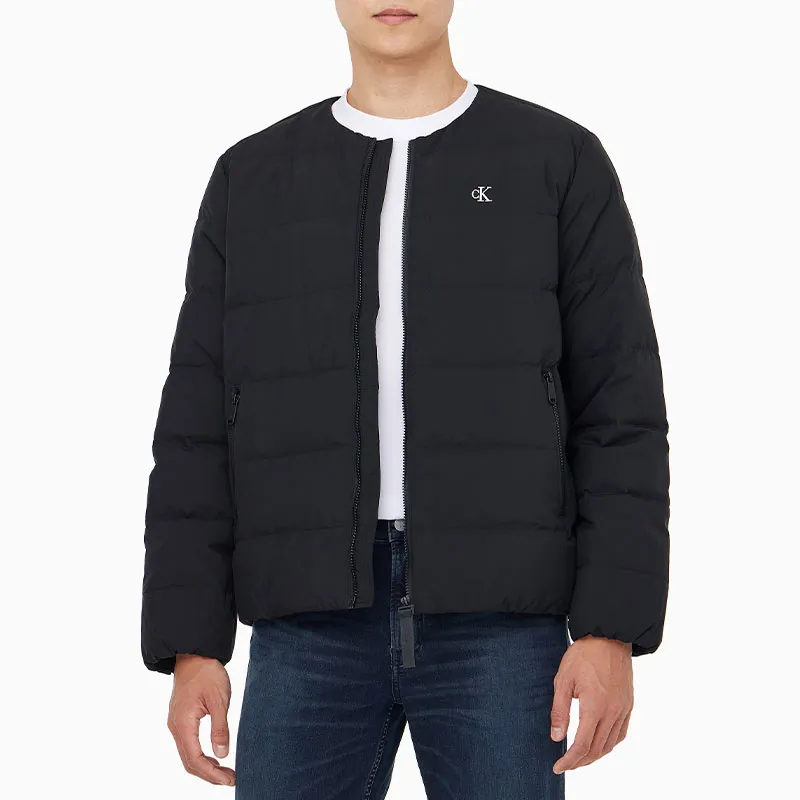 CALVIN KLEIN Down Jacket Unisex Black-3