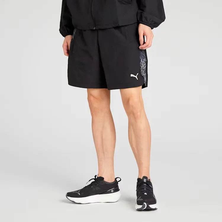 PUMA AOPTraining Train Edge Casual Shorts Men's Black-2