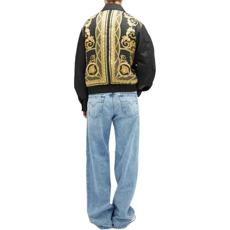 VERSACE COLLECTION Long Sleeved Zipped Jacket-3