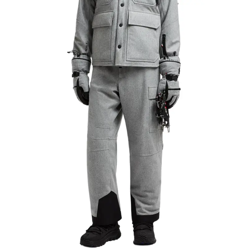 Moncler Grenoble Grenoble Series Ski Pants Men's Gray-1