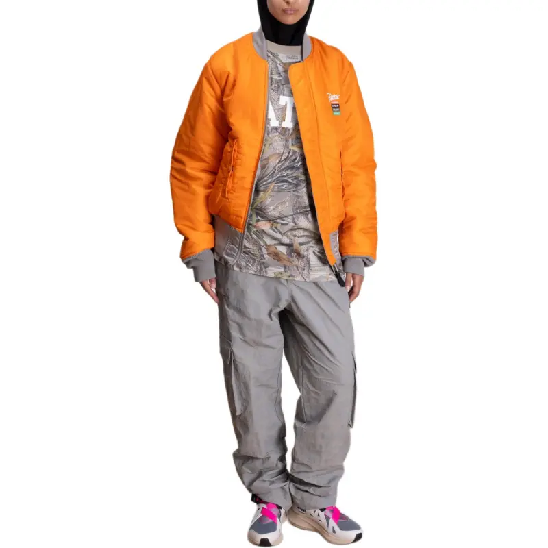 Patta X Alpha Industries Jackets Unisex Silver/Orange-6