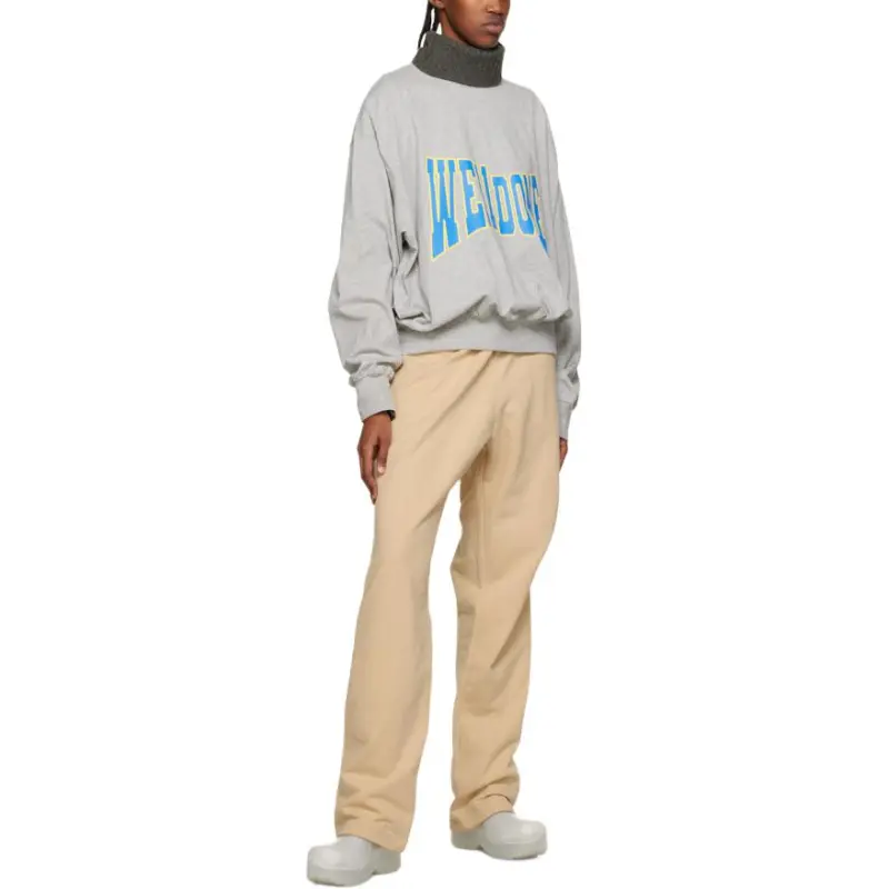 WE11DONE Casual Pants Unisex Beige-2