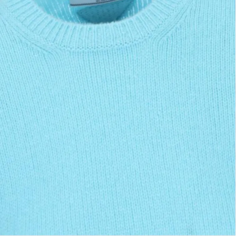 PRADA Ribbed Knit Crewneck Sweater-6