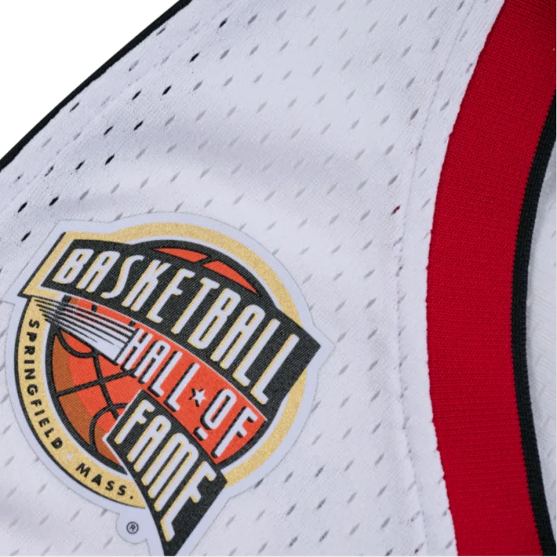 Mitchell Ness Basketball Jerseys Unisex White-3