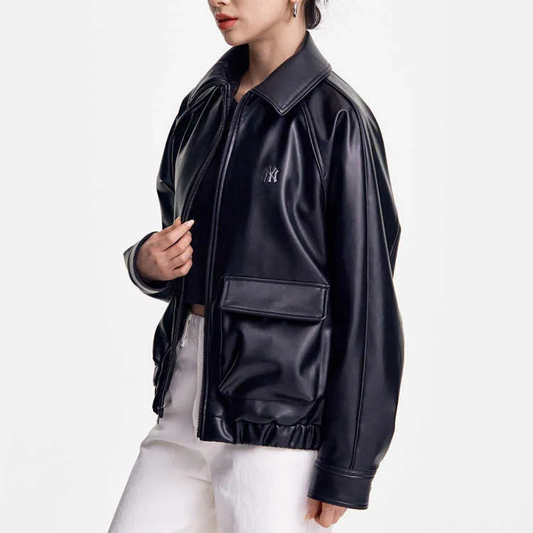 MLB New York Yankees Jacket Women's Black-4