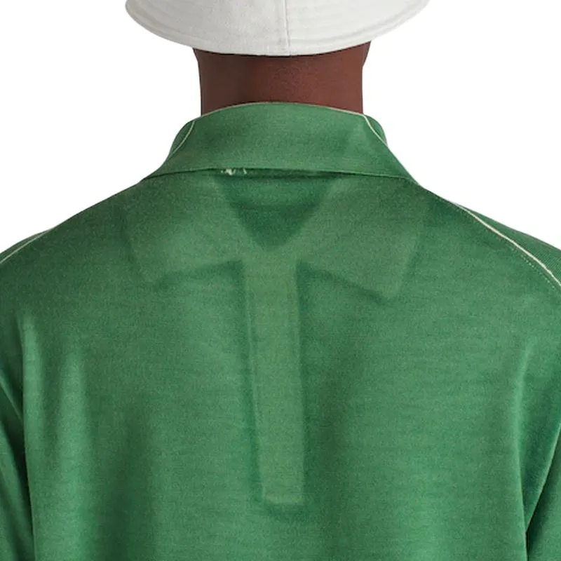 PRADA Polo Shirts Men Green-2