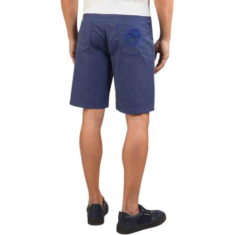 STEFANO RICCI Casual Shorts Men's Blue-1