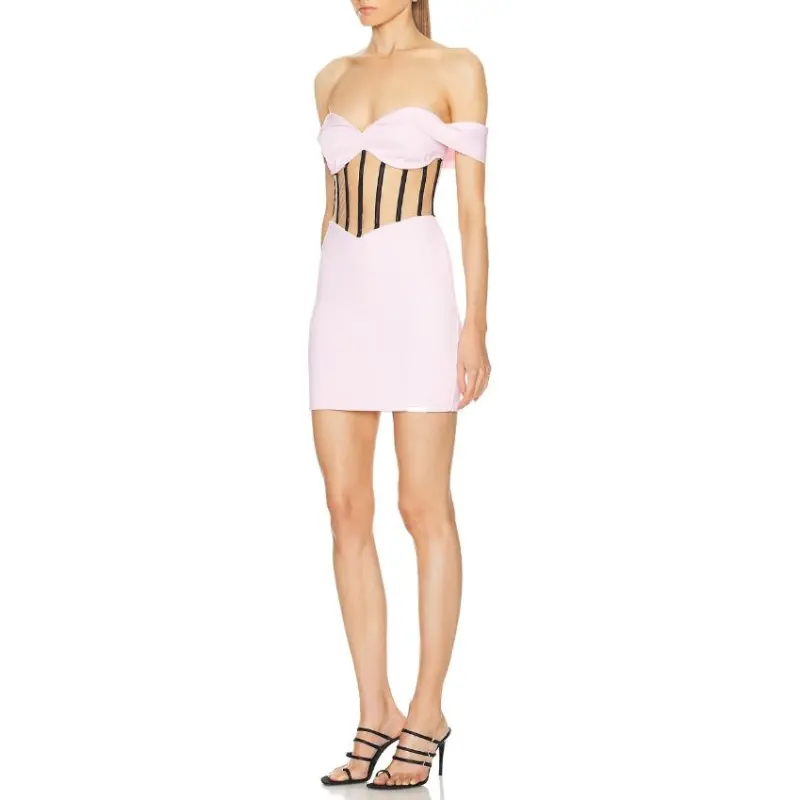 Rta Sleeveless Dress Women's Pink-2