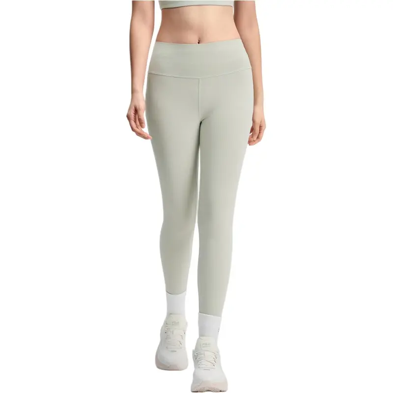FILA Fitness Series SS25 Athletic Trousers Women's Cool White Gray-2