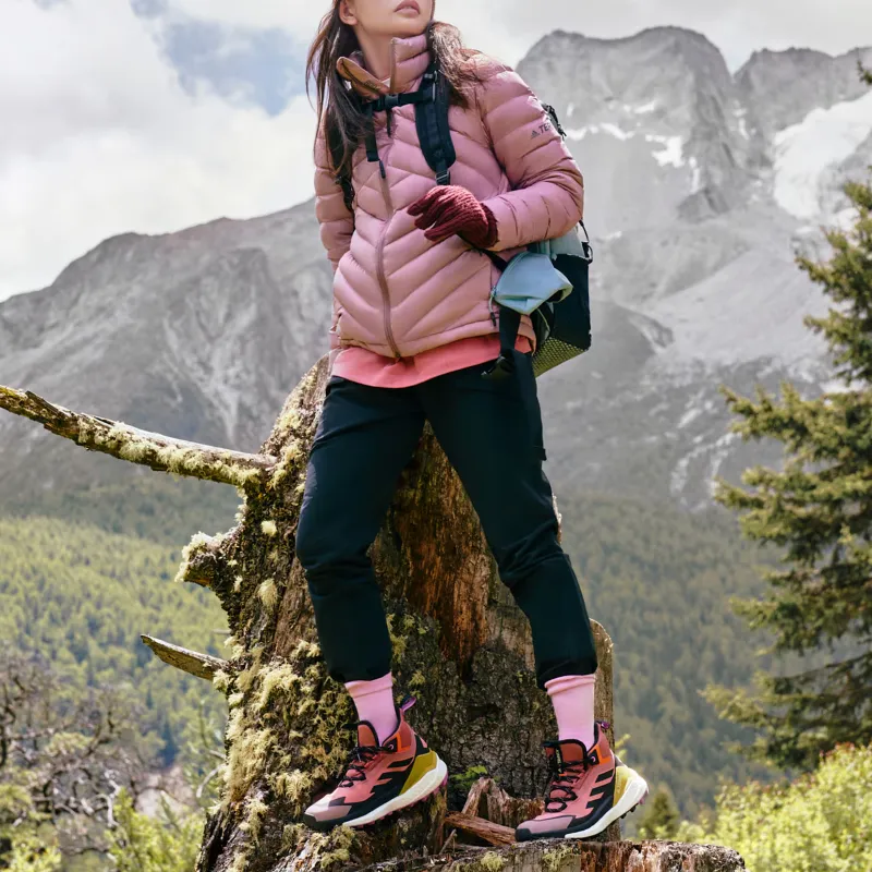 Adidas Down Jackets Women's Pink-4