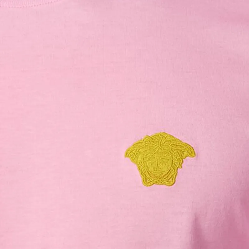 VERSACE VERSACE SS22 T-Shirt Men's Pink-4
