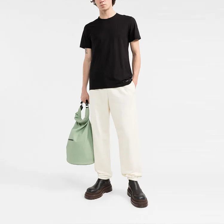 JIL SANDER Logo Printed Crewneck T-Shirt-1