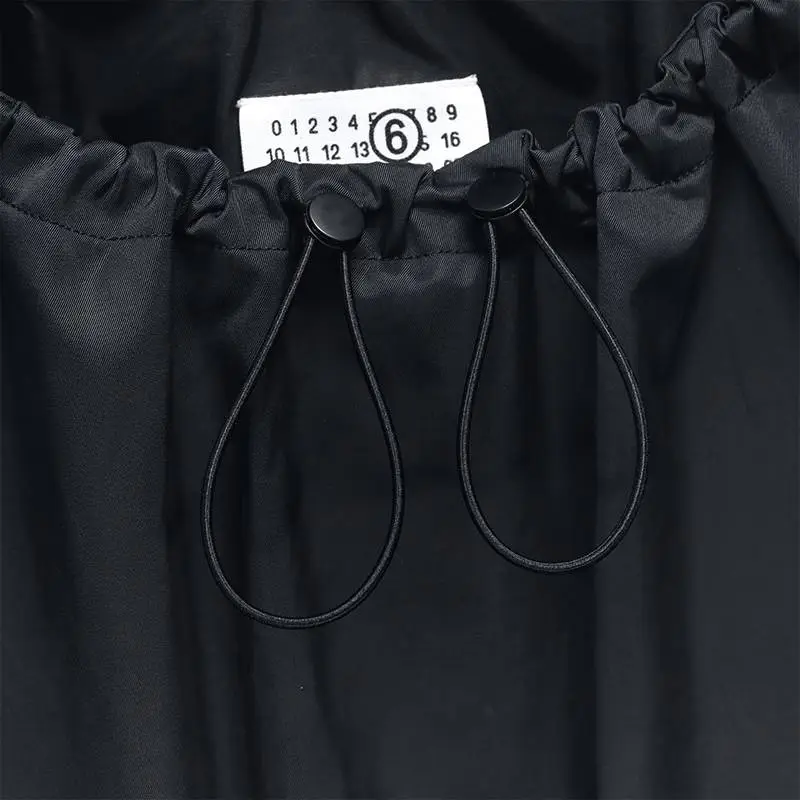 MM6 Maison Margiela Drawstring neck Cargo Minidress-6