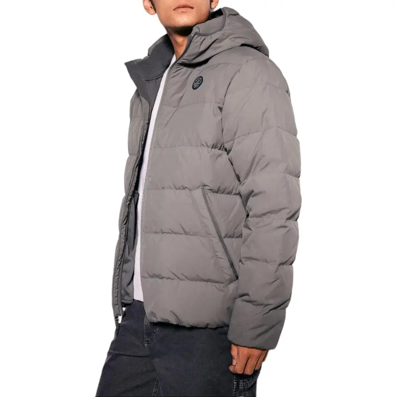 Abercrombie＆Fitch Down Jacket Men's Gray-3