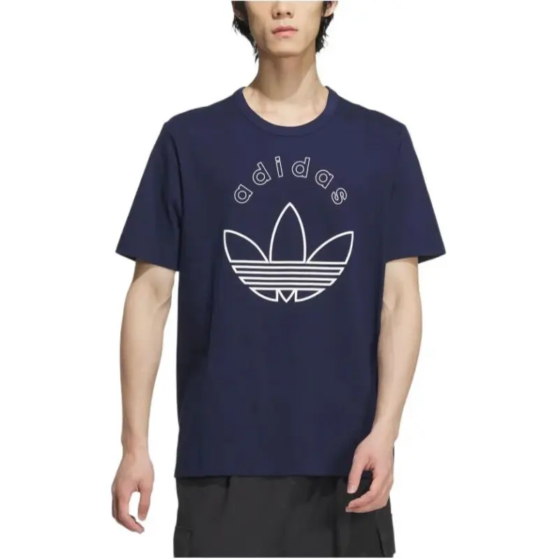 Adidas Originals T Shirt Men's Dark Indigo-2