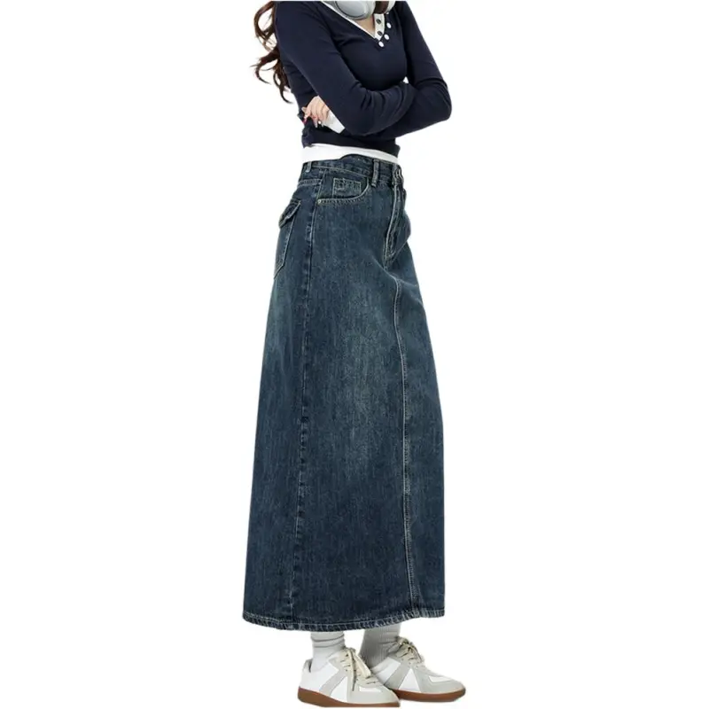 KAISER Denim Long Skirts Women's-4