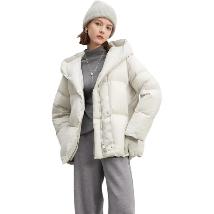 3COLOUR Down Jacket Women's Elephant Gray-5