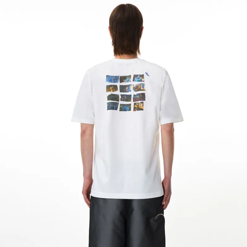 Disney X ADER ERROR Disney/Disney Co branded Model T Shirts Unisex Ecru-3