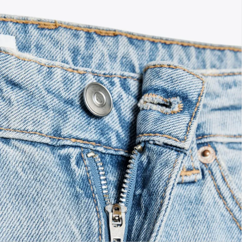 ZARA Trf Jeans Women's Light Blue-3