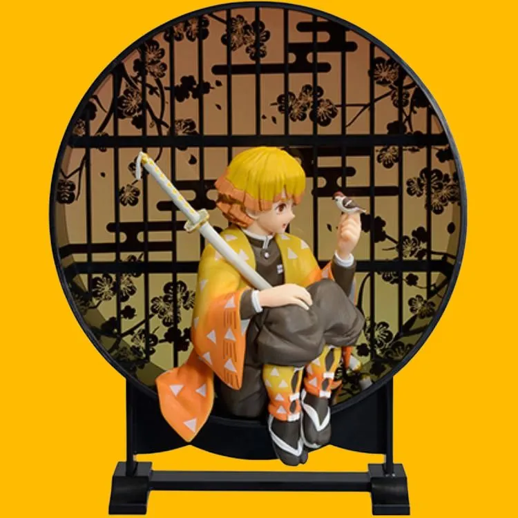BANPRESTO Zenitsu Agatsuma Ichiban Kuji, Demon Slayer Kimetsu No Yaiba B Reward Scale Figures-3