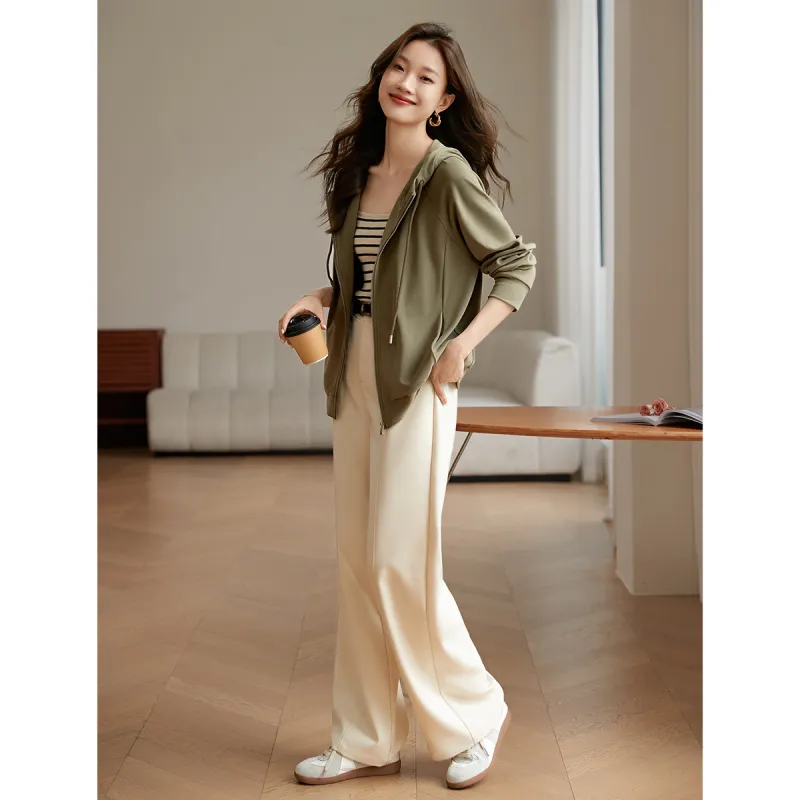 Mo Han Yi Mei Sweatshirt Women's Green-1