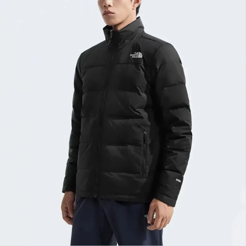 THE NORTH FACE Waterproof And Windproof To Keep Warm Windbreaker Jacket Men's Black Shopping Bag Included-6