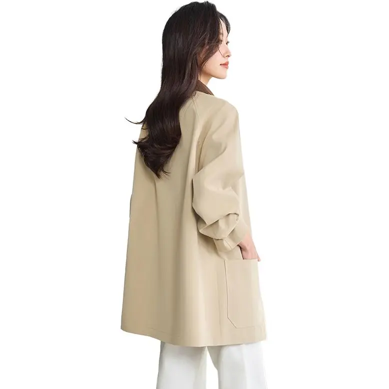 Yi Mengyuan Trench Coat Women's-6