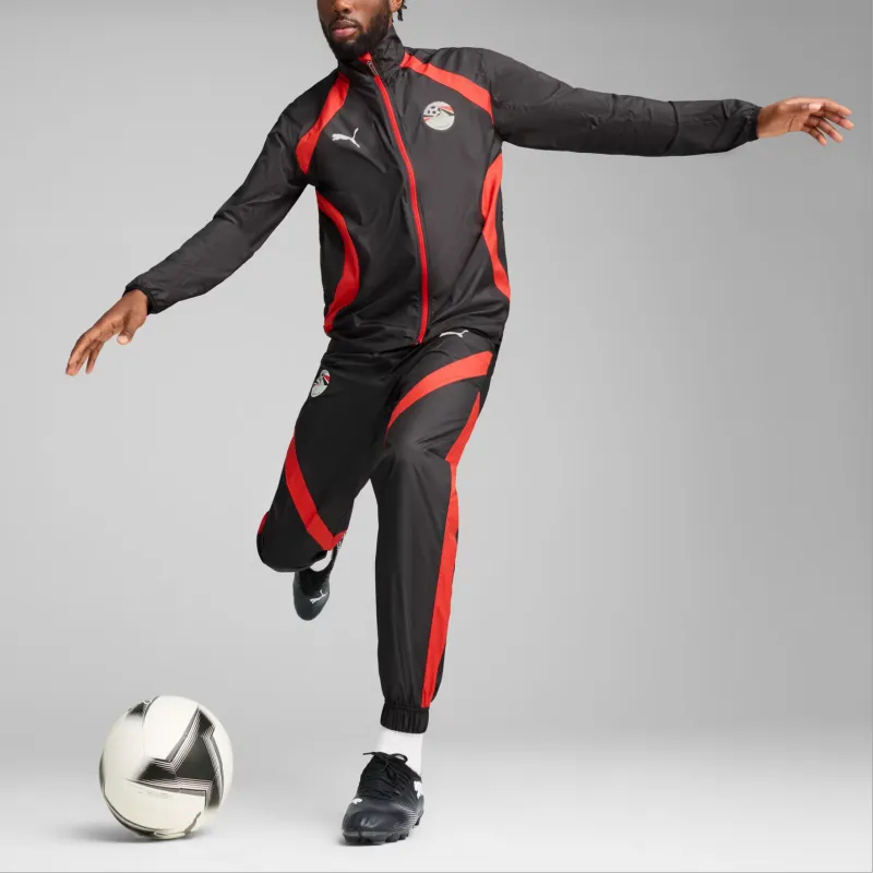 PUMA x Egypt WOVEN FW24 Jackets Coats Men's Black/Red-3