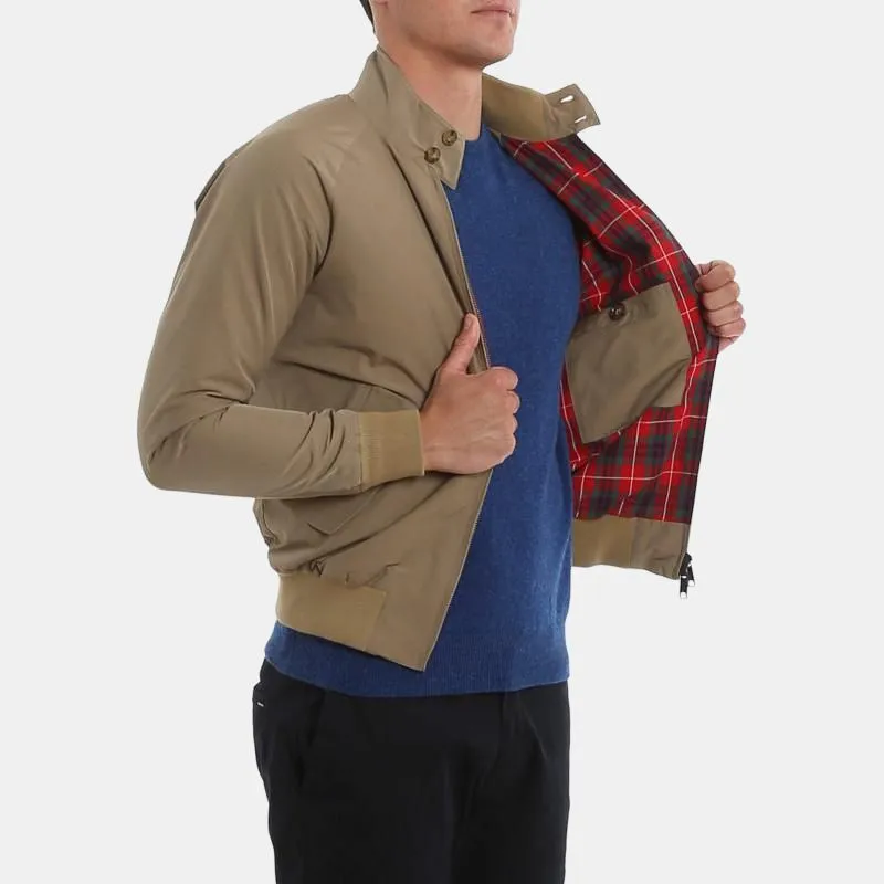 BARACUTA High Neck Zipped Jacket-3