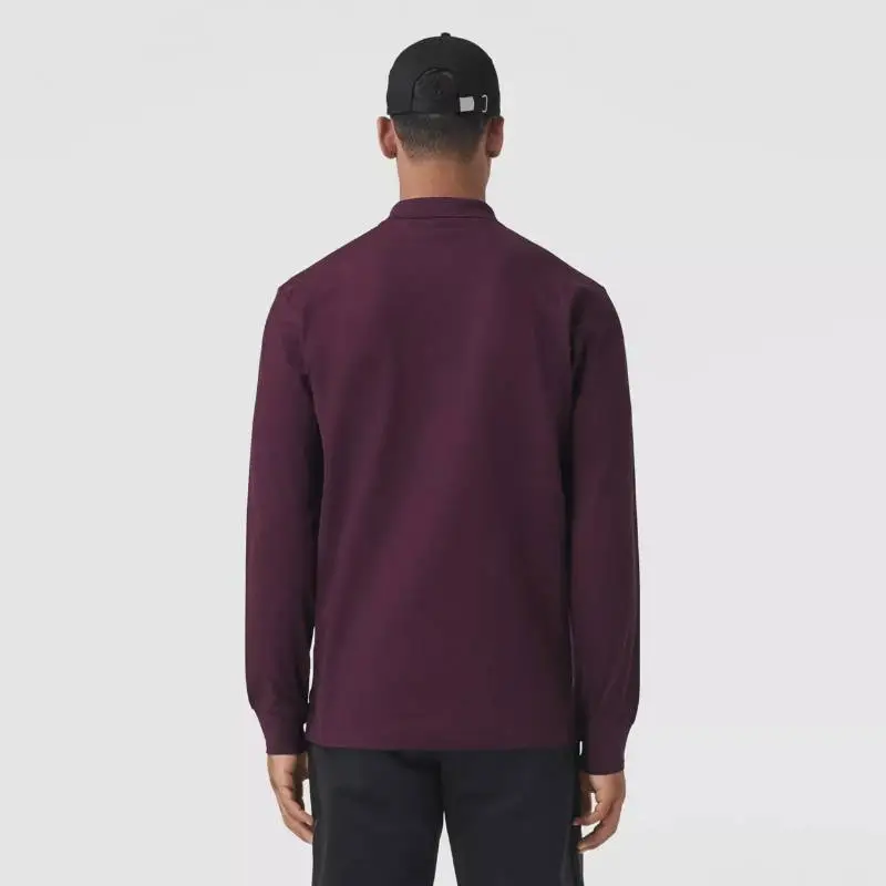 Burberry Polo Shirt Men's Purple-10