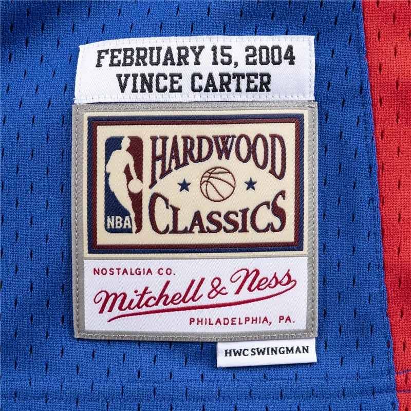 Mitchell & Ness Basketball Jerseys SW Fan Edition 2004 All Star Game East Carter Size 15 Men's Blue-3