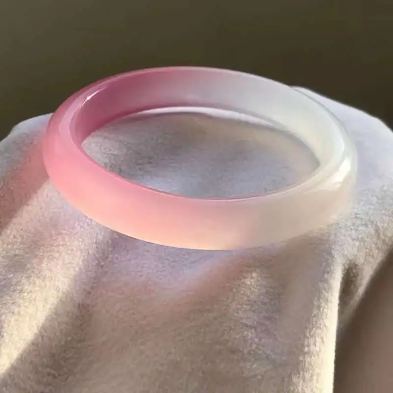 Grace Chalcedony Jade Bangles Women's-3