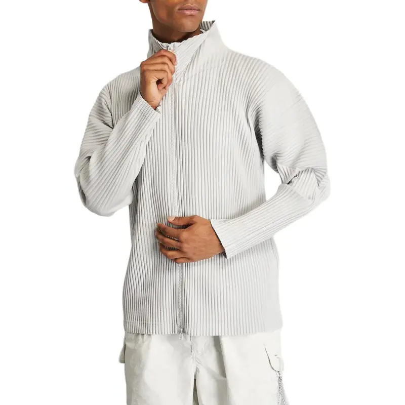 Homme Plissé Issey Miyake Jackets & Coats Men's Gray-3