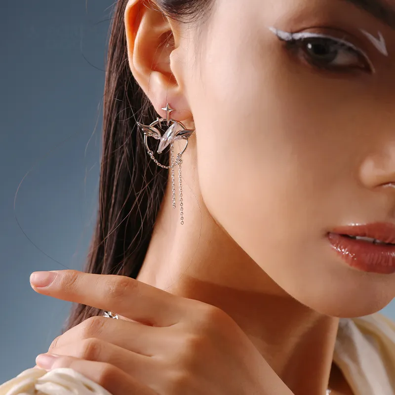 WEALTHYBOO Copper Earrings Unisex-1