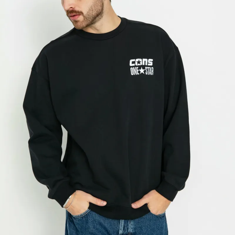 Converse Sweatshirt Men's Black-2