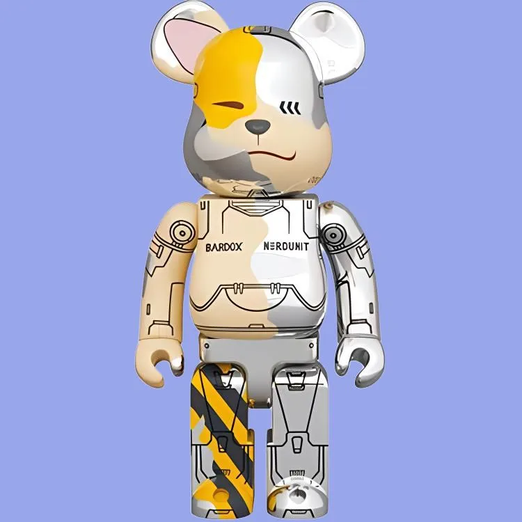 BE@RBRICK X Nerdunit X Bardox Metallic-3