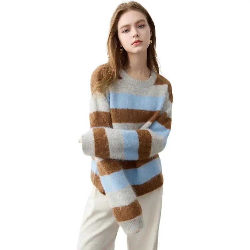 3COLOUR Sweaters Women's Coffee-1