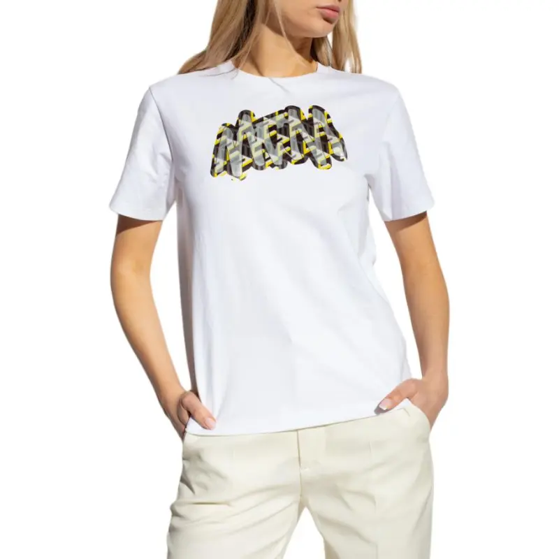 MCM T-Shirts Women's White-2