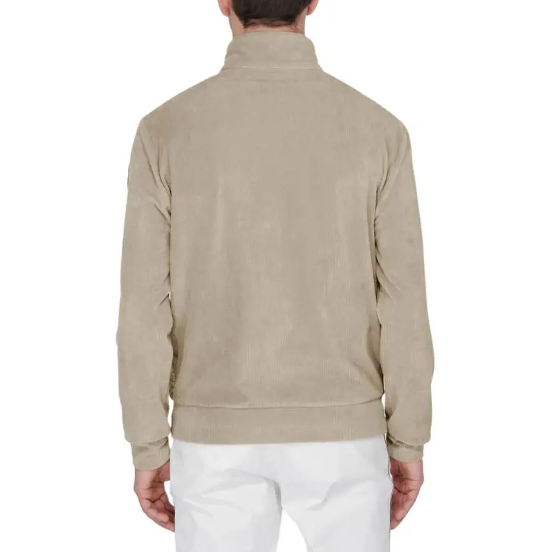 Moncler Padded Corduroy Collection Down Jacket Men's Beige-4