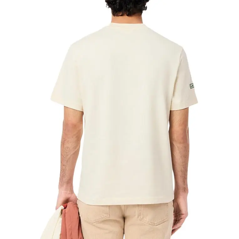 LACOSTE Logo appliqué T shirt-2
