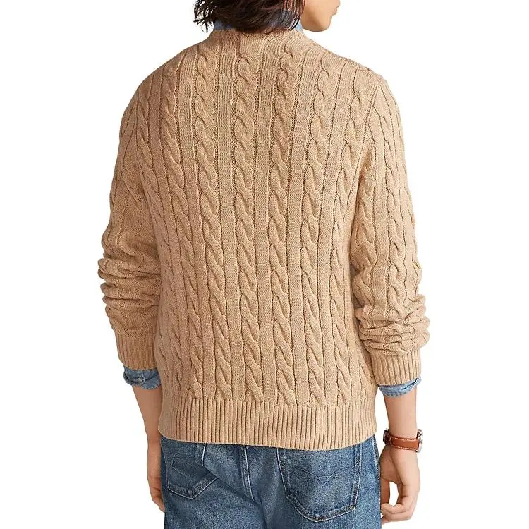 Polo Ralph Lauren FW24 Knitwear Unisex Khaki-3