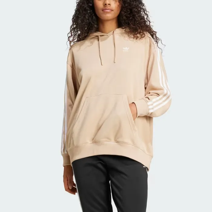 Adidas Originals Adicolor 3-Stripes Oversized Hoodie-2