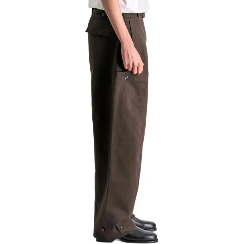 Lemaire Casual Pants Men's Brown-3