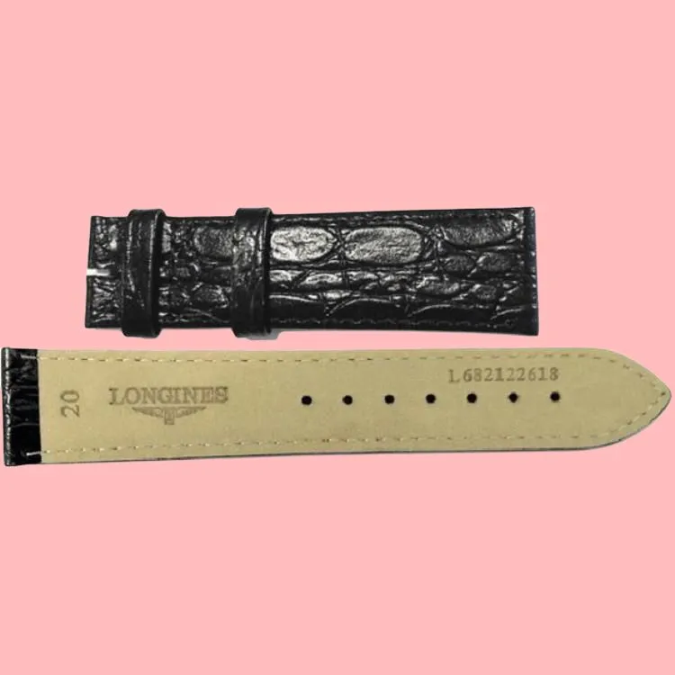 LONGINES Watch Band Longines Compatibility All Genuine Leather Material-4