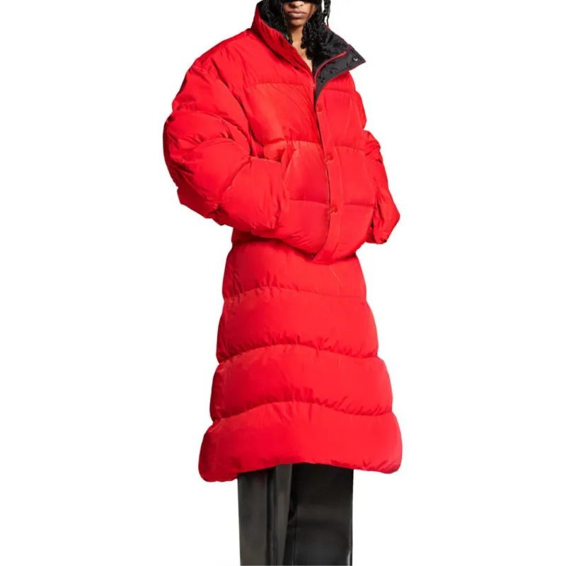 Balenciaga FW24 Casual Long Skirts Regular Fit Women's Red-4